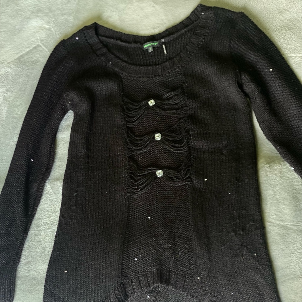 Tricotto Sweater with sequence